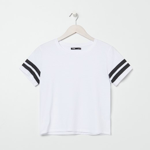 Sinsay - Koszulka - Biały Sinsay XL Sinsay
