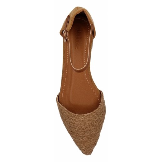 Modne sandały damskie w szpic firmy Bellucci Camelowe (kolory) 36 PaniTorbalska