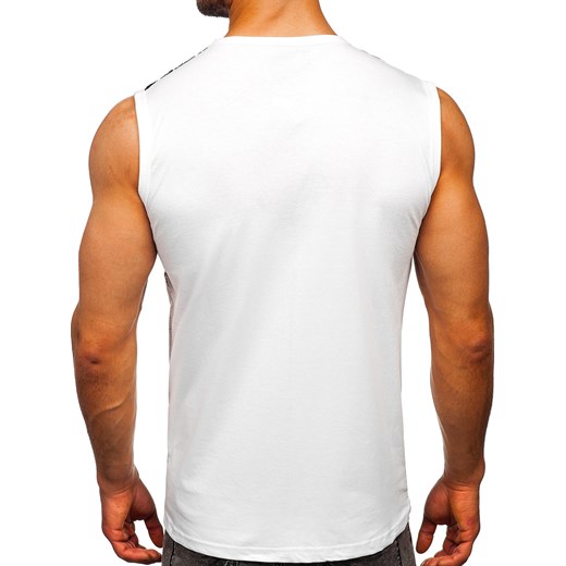 T-shirt męski Denley wielokolorowy z krótkimi rękawami 