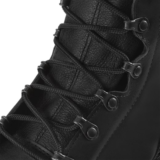 Buty zimowe męskie Protektor S.A. w stylu militarnym sznurowane 