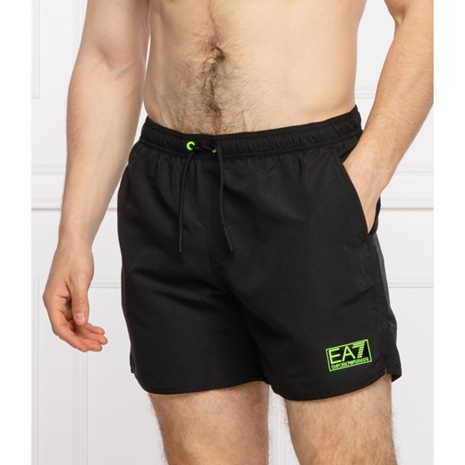 EA7 Szorty kąpielowe | Regular Fit 52 promocja Gomez Fashion Store