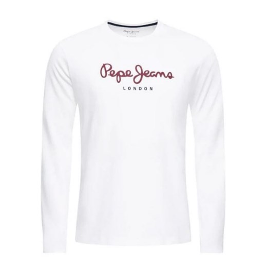 Longsleeve Męski Pepe Jeans  Regular Fit White ze sklepu dewear.pl w kategorii T-shirty męskie - zdjęcie 115064819