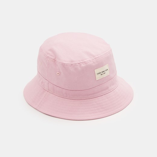Sinsay - Kapelusz bucket hat - Różowy Sinsay Jeden rozmiar Sinsay