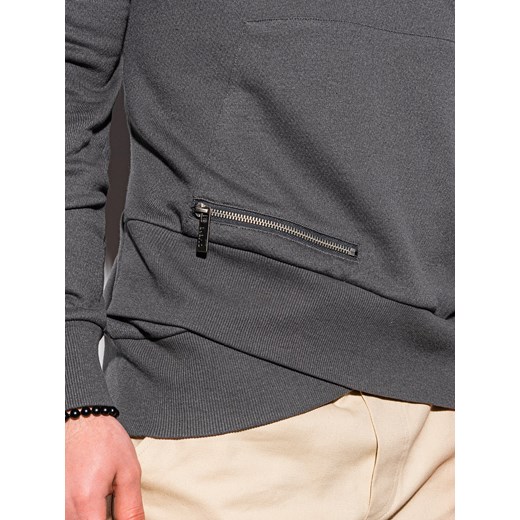 Komplet męski bluza + spodnie Z24 - grafitowy S ombre