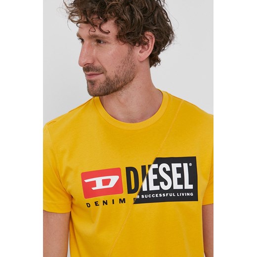Diesel - T-shirt/polo 00SDP1.0091A Diesel L ANSWEAR.com wyprzedaż