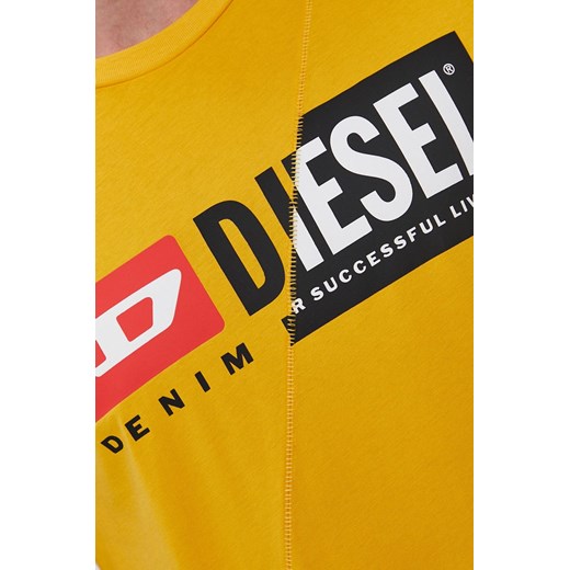 Diesel - T-shirt/polo 00SDP1.0091A Diesel XL okazyjna cena ANSWEAR.com
