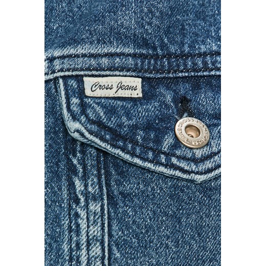 Cross Jeans - Kurtka jeansowa Cross Jeans S promocja ANSWEAR.com