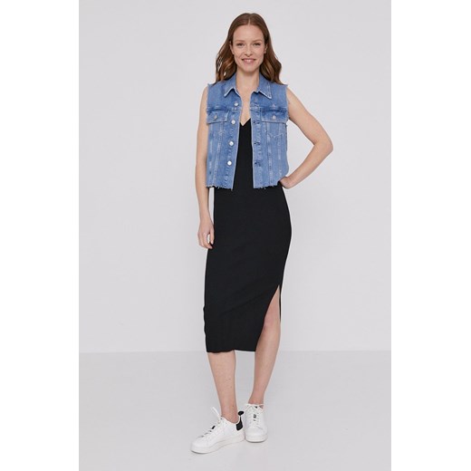 Calvin Klein Jeans - Bezrękawnik jeansowy L ANSWEAR.com