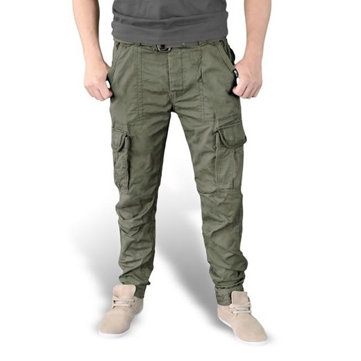 Spodnie Surplus Premium Slimmy, oliwkowe - Rozmiar:S Surplus XXL WARAGOD.pl