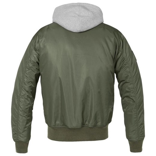 Brandit MA1 Hooded kurtka bomberka, oliwkowy - Rozmiar:S Brandit 4XL WARAGOD.pl