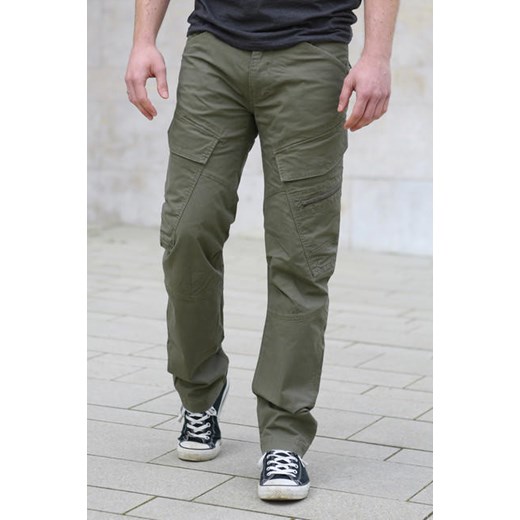 Spodnie Brandit Adven Slim fit, oliwkowe - Rozmiar:S Brandit XXL WARAGOD.pl