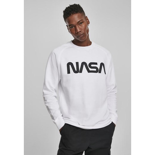 NASA EMB Crewneck bluza męska, biała - Rozmiar:XS Urban Classics XXL WARAGOD.pl