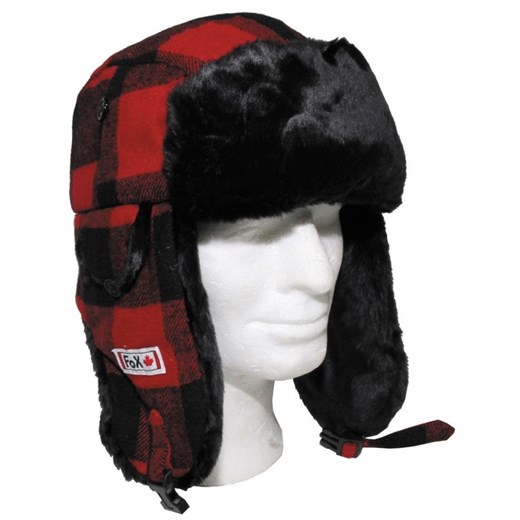 FOX baranica w kratkę, czerwono-czarna - Rozmiar:S Fox Outdoor S WARAGOD.pl