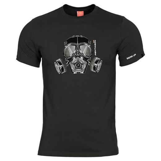 Pentagon Gas Mask koszulka, czarna - Rozmiar:XS Pentagon M WARAGOD.pl