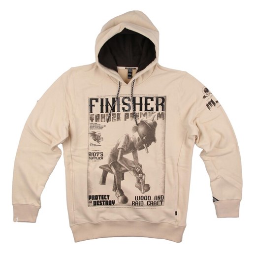 Yakuza Premium Finisher 3024 bluza męska z kapturem, sand - Rozmiar:S Yakuza Premium XL WARAGOD.pl