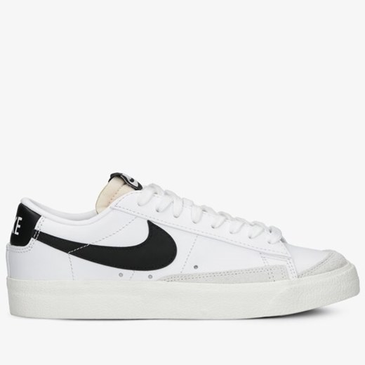 Trampki damskie Nike płaskie wiosenne sznurowane białe 