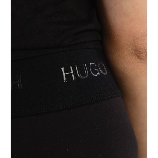Czarne spodnie damskie Hugo Boss 