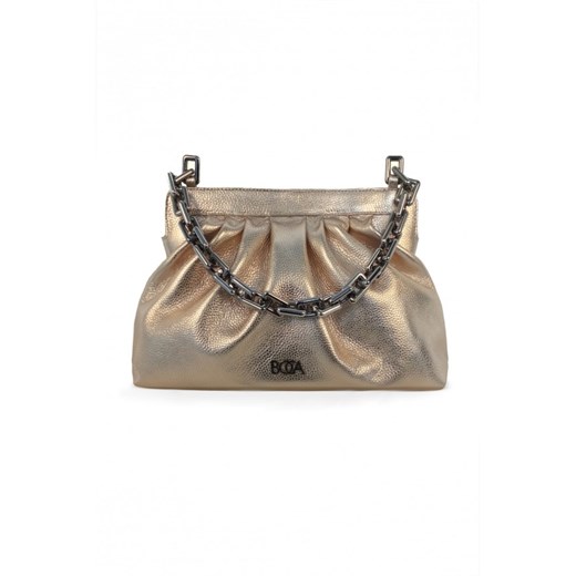 Gold handbag with tabs Boca  BOCA