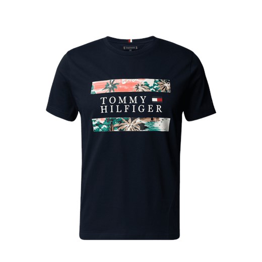 T-shirt z nadrukiem Tommy Hilfiger S Peek&Cloppenburg 