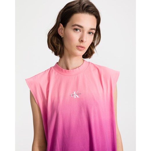 Sukienka Calvin Klein w serek bez rękawów