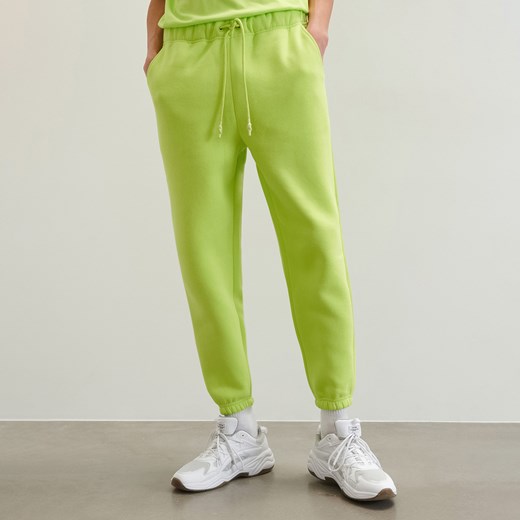 Reserved - Neonowe spodnie dresowe - Zielony Reserved L Reserved