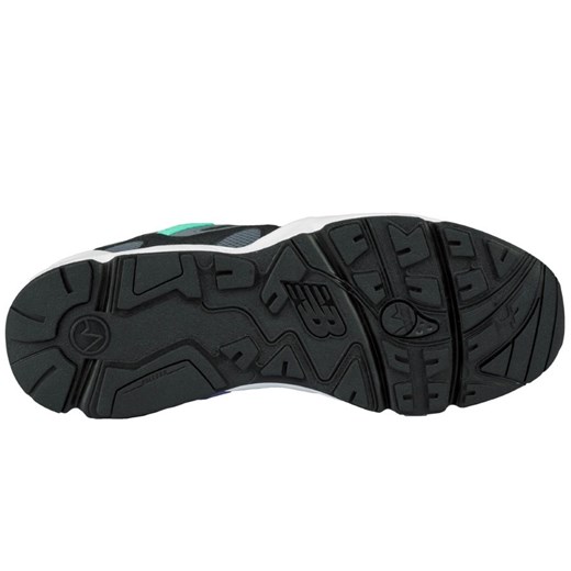 Buty sportowe męskie New Balance sznurowane z gumy 