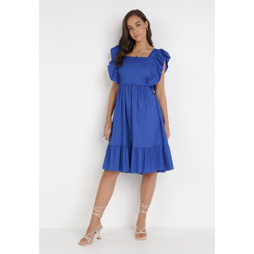 Sukienka Born2be midi elegancka trapezowa