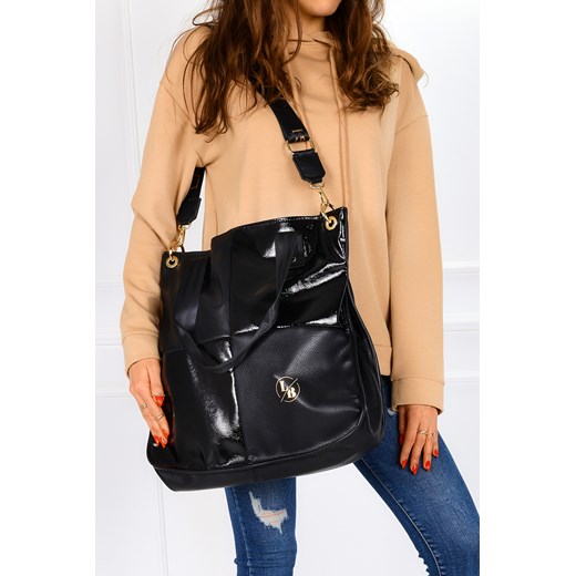 Shopper bag Laura Biaggi glamour duża 