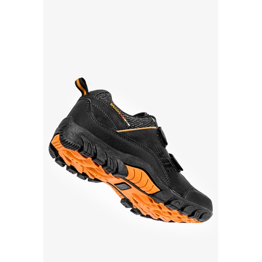 Czarne buty trekkingowe na rzepy Badoxx MXC8142/C/7 Casu.pl wyprzedaż