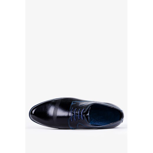 Czarne buty wizytowe sznurowane Badoxx MXC453/7 okazja Casu.pl