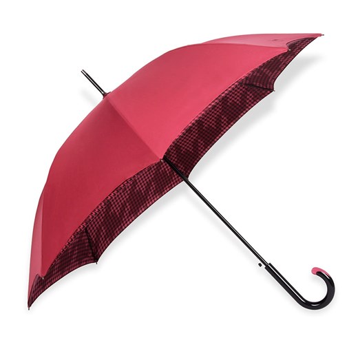 Hiszpański parasol Cachemir "podwójne szycie", czerwony Rusqué ParasoleDlaCiebie.pl