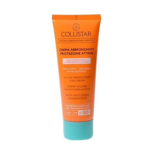 Collistar Special Perfect Tan Active Protection Sun Cream Spf50 Preparat Do Opalania Ciała 100Ml Collistar makeup-online.pl