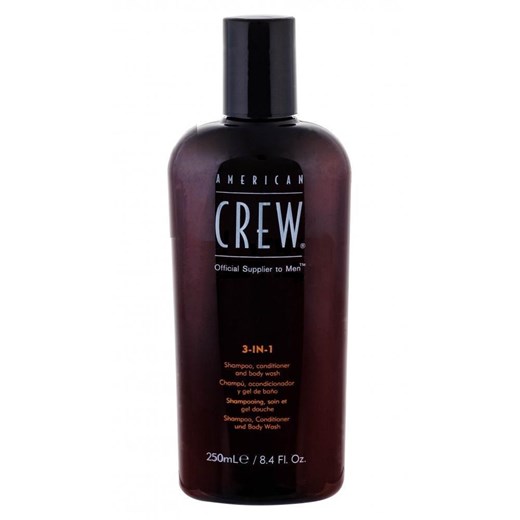 3in1 Shampoo Conditioner And Body Wash szampon odżywka i żel do kąpieli 250ml American Crew 250ml perfumgo.pl