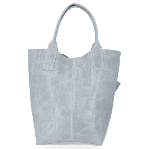 Shopper bag Vittoria Gotti wakacyjna duża na ramię matowa 