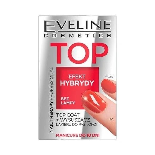 Eveline, Nail Therapy, top coat + wysuszacz lakieru do paznokci, 5 ml Eveline smyk