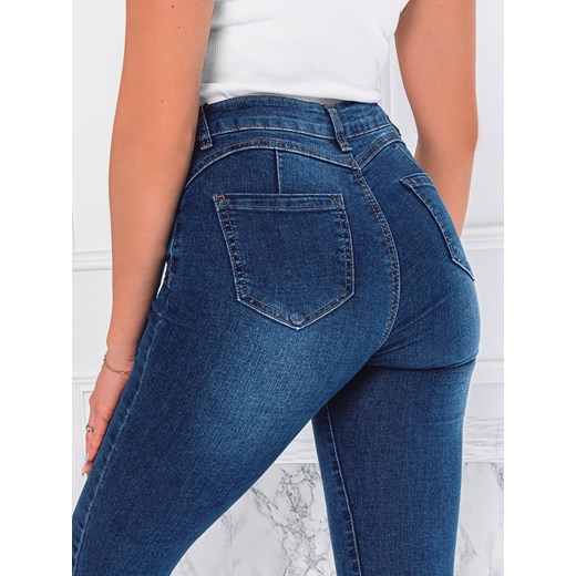 Edoti.com jeansy damskie granatowe 