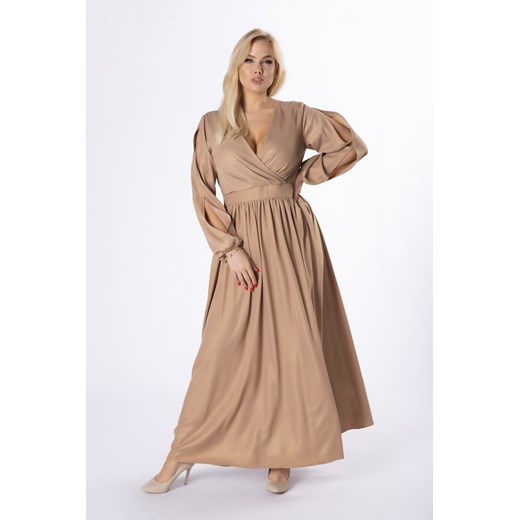 Sukienka Ptakmoda.com w serek maxi