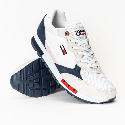 Buty sportowe męskie Tommy Jeans Retro Runner Mix (EM0EM00699-YBR) Tommy Jeans 46 Sneaker Peeker