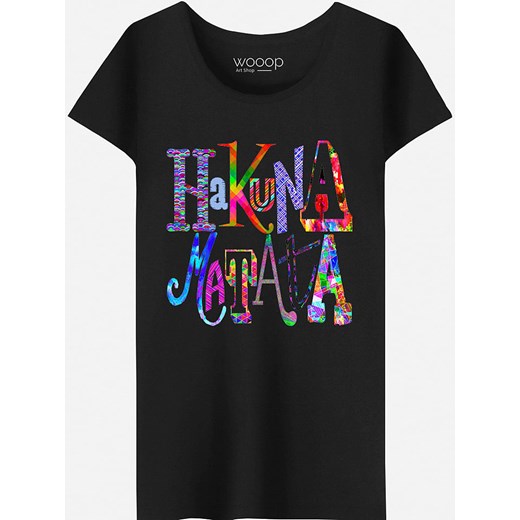 Koszulka w kolorze czarnym Wooop XL okazja Limango Polska