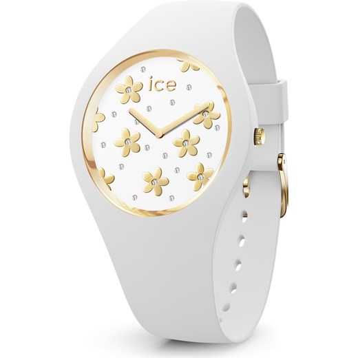 Zegarek kwarcowy "Precious" w kolorze białym Ice Watch onesize promocja Limango Polska