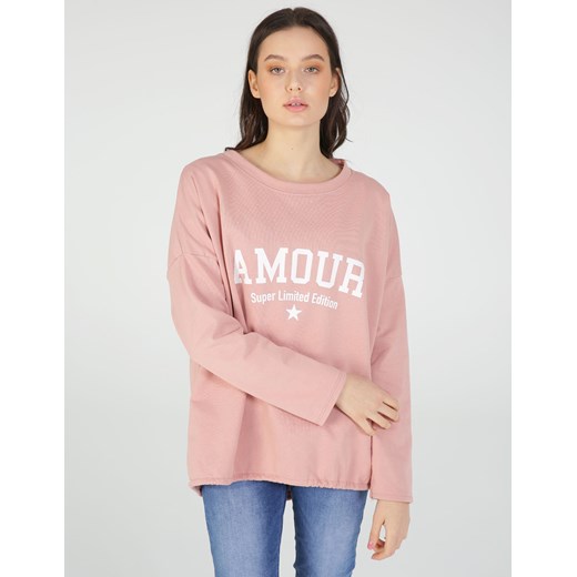 Bluza damska różowa Unisono