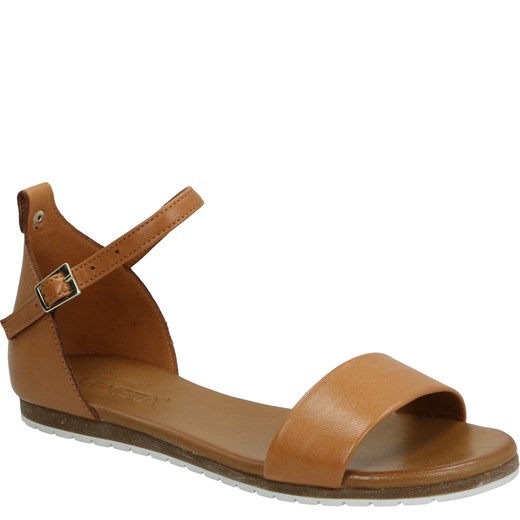 VENEZIA Brązowe sandały - 21560 TAN Venezia 37 Venezia