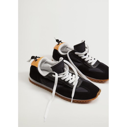 Mango Sneakersy Delti 17020693 Czarny Mango 39 MODIVO