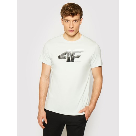4F T-Shirt H4L21-TSM024 Szary Regular Fit M MODIVO