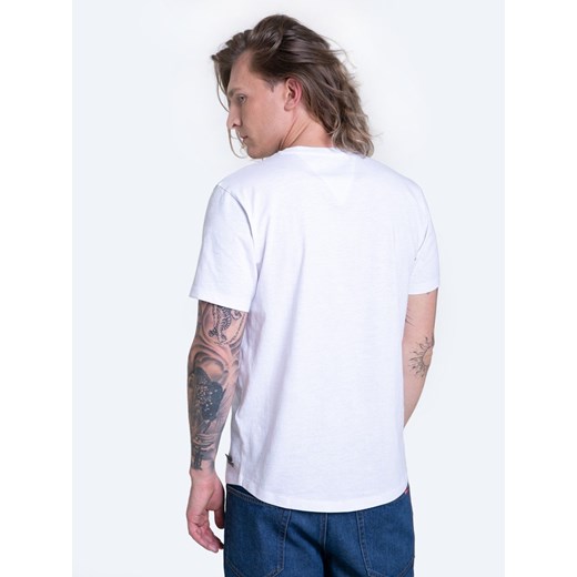 T-shirt męski biały BIG STAR z krótkim rękawem 