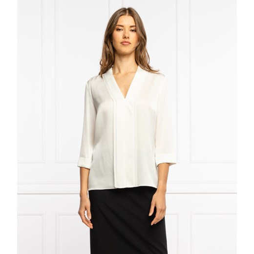 BOSS Jedwabna bluzka ISANI | Regular Fit 44 Gomez Fashion Store