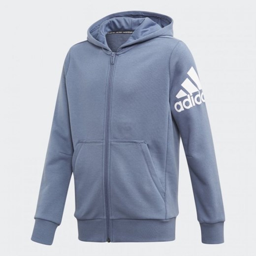 Bluza chłopięca granatowa Adidas na zimę 