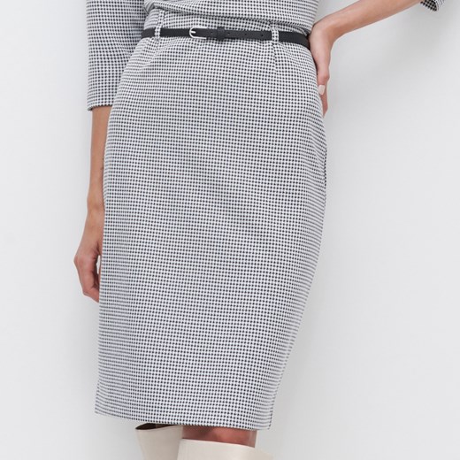 Reserved - Spódnica w kratę - Wielobarwny Reserved M promocja Reserved