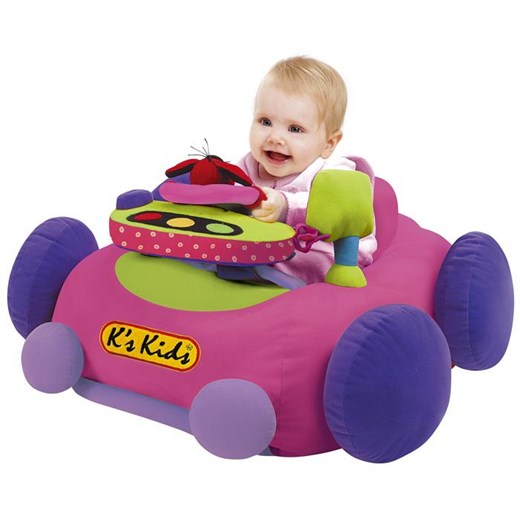 Samochód Jumbo Go Go Go - różowy marko-baby-pl fioletowy dziecięce