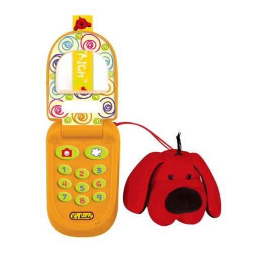 Magiczny telefon - Patrick marko-baby-pl czerwony klapki
